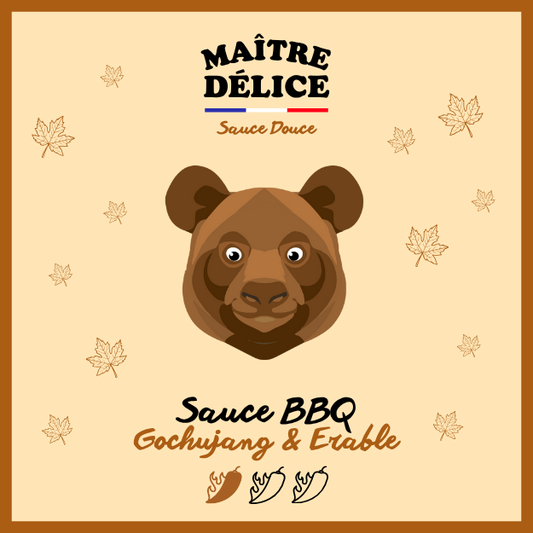 Sauce BBQ - Gochujang & Érable (NOUVELLE RECETTE)
