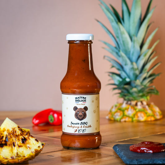 Sauce BBQ - Gochujang & Érable (NOUVELLE RECETTE)