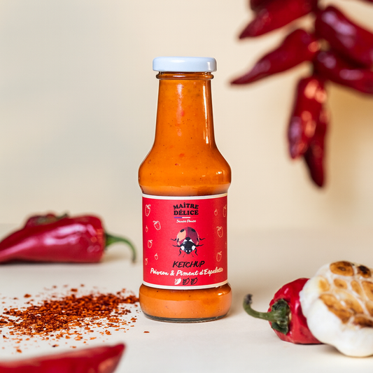 Ketchup - Poivron & Piment d'Espelette (NOUVELLE RECETTE)