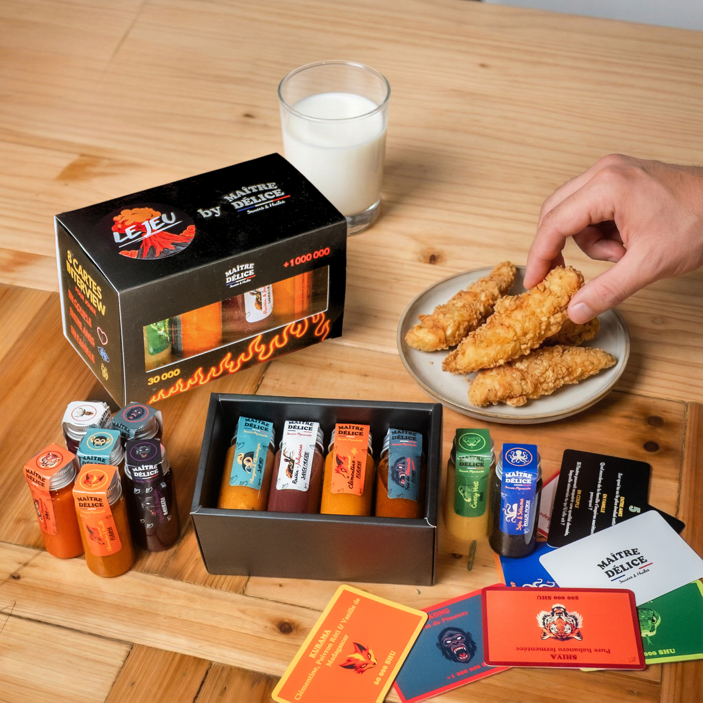 Le Jeu - Coffret Sauce Piquante Miniature