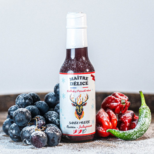 Sauce piquante Raison Jalapenos santa muerte