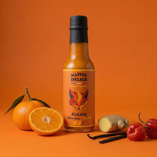 Sauce Piquante Clémentine & Vanille Bourbon (Kurama)
