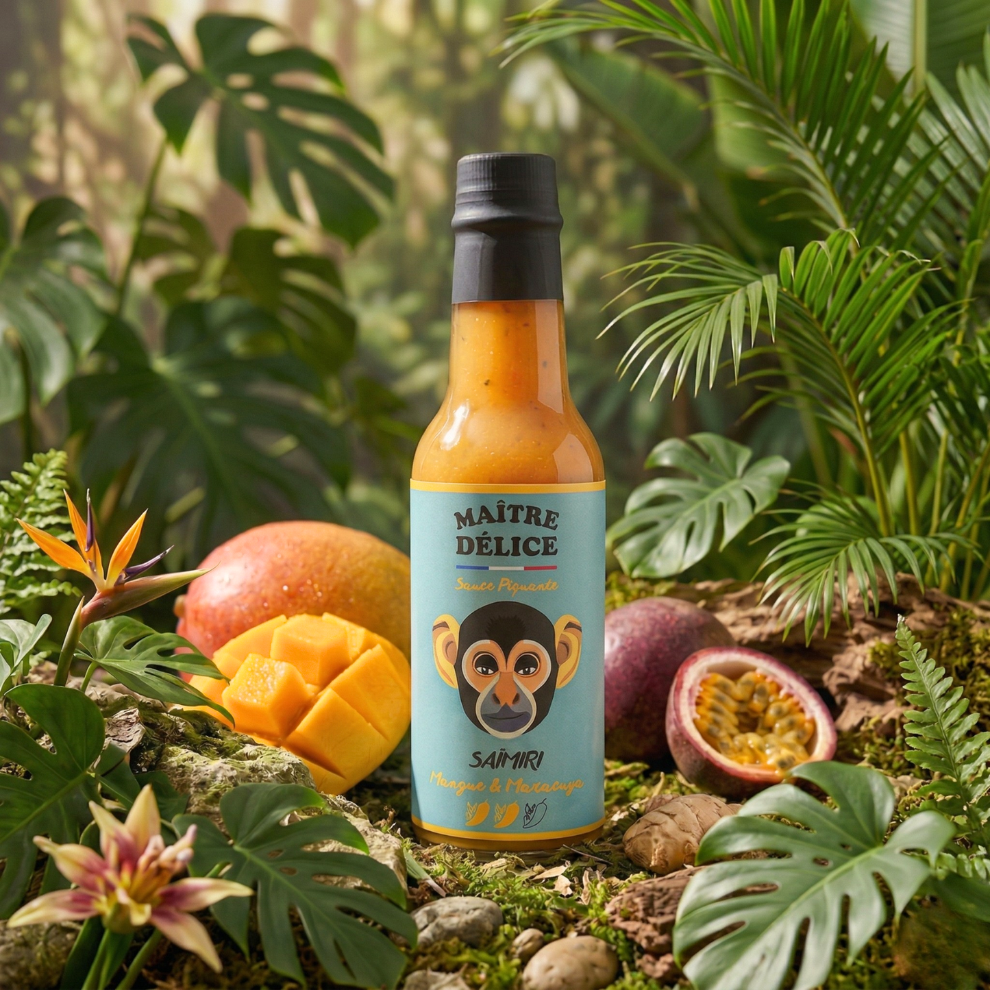 Sauce Piquante - Mangue & Maracuya (Saïmiri)