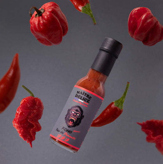 sauce piquante kon Xtreme à base de 3 piments